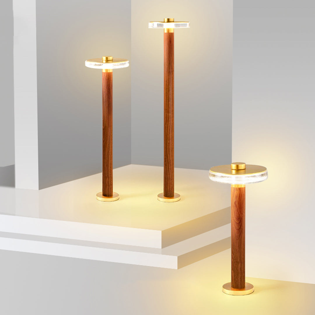 Gold Finish Luxury Outdoor Path Post Light