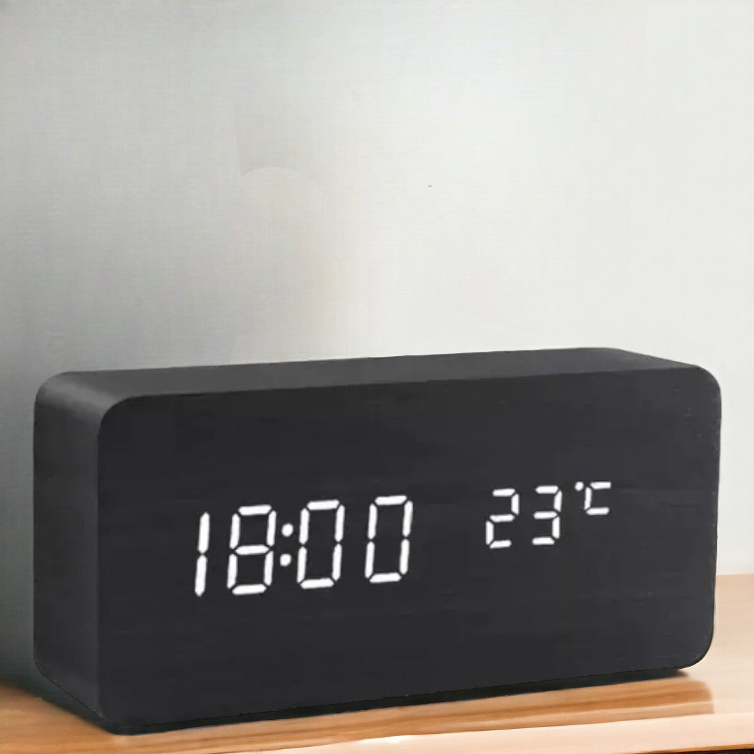 LED Voice Control Alarm Clock