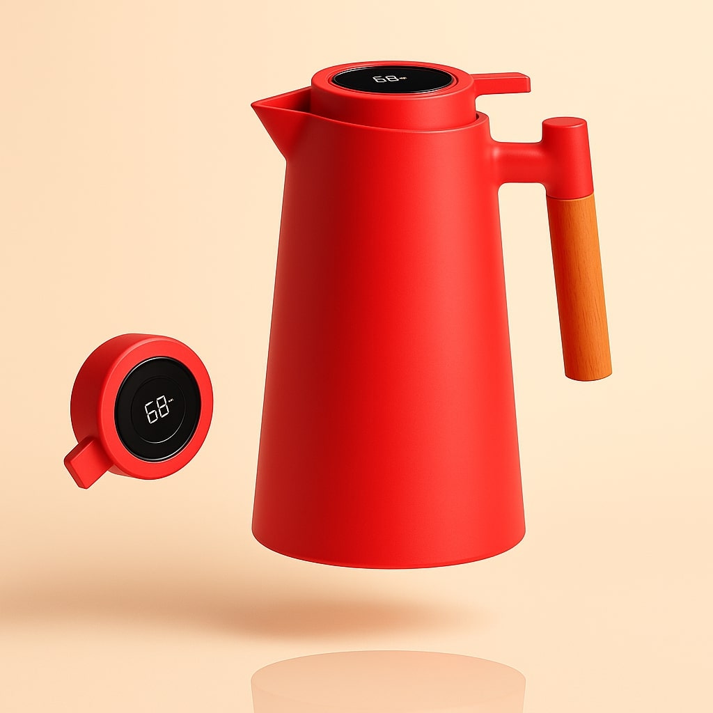 Insulated Carafe with Temperature Display