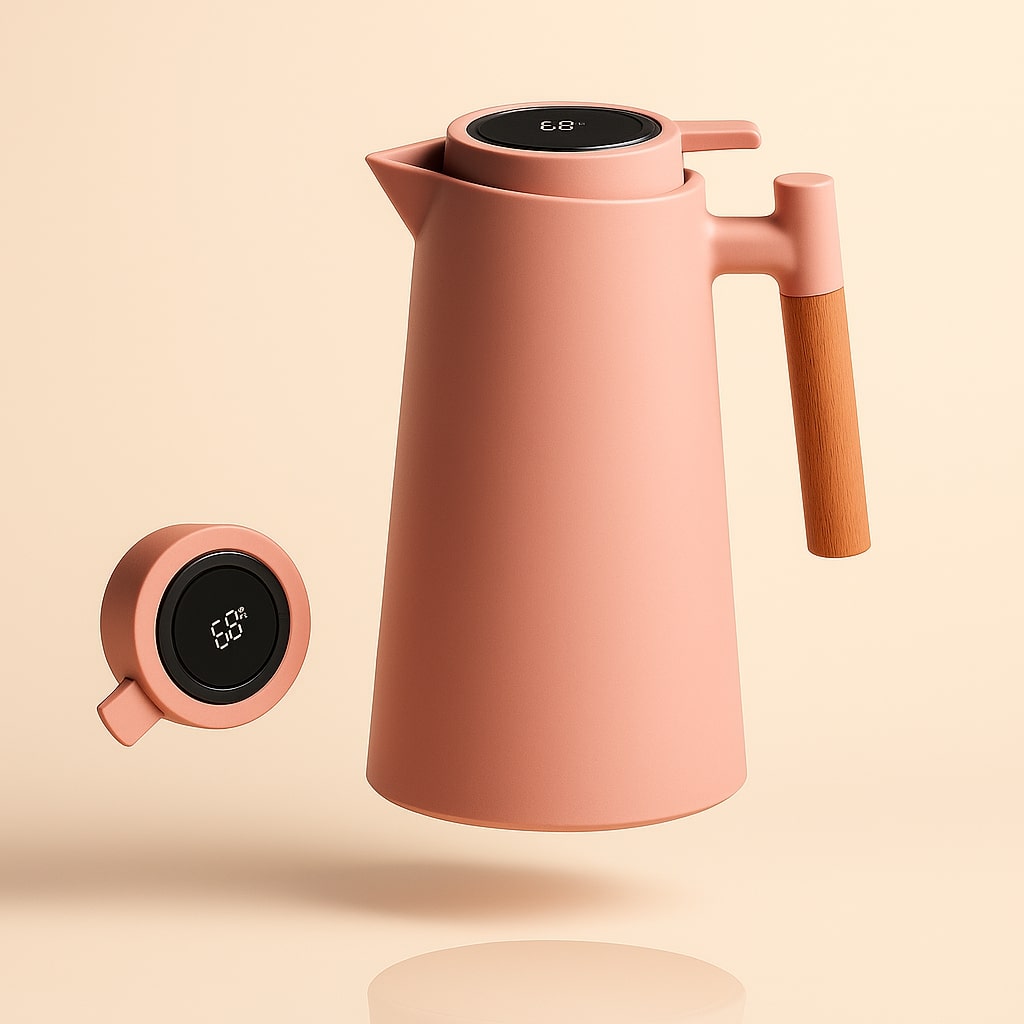 Insulated Carafe with Temperature Display