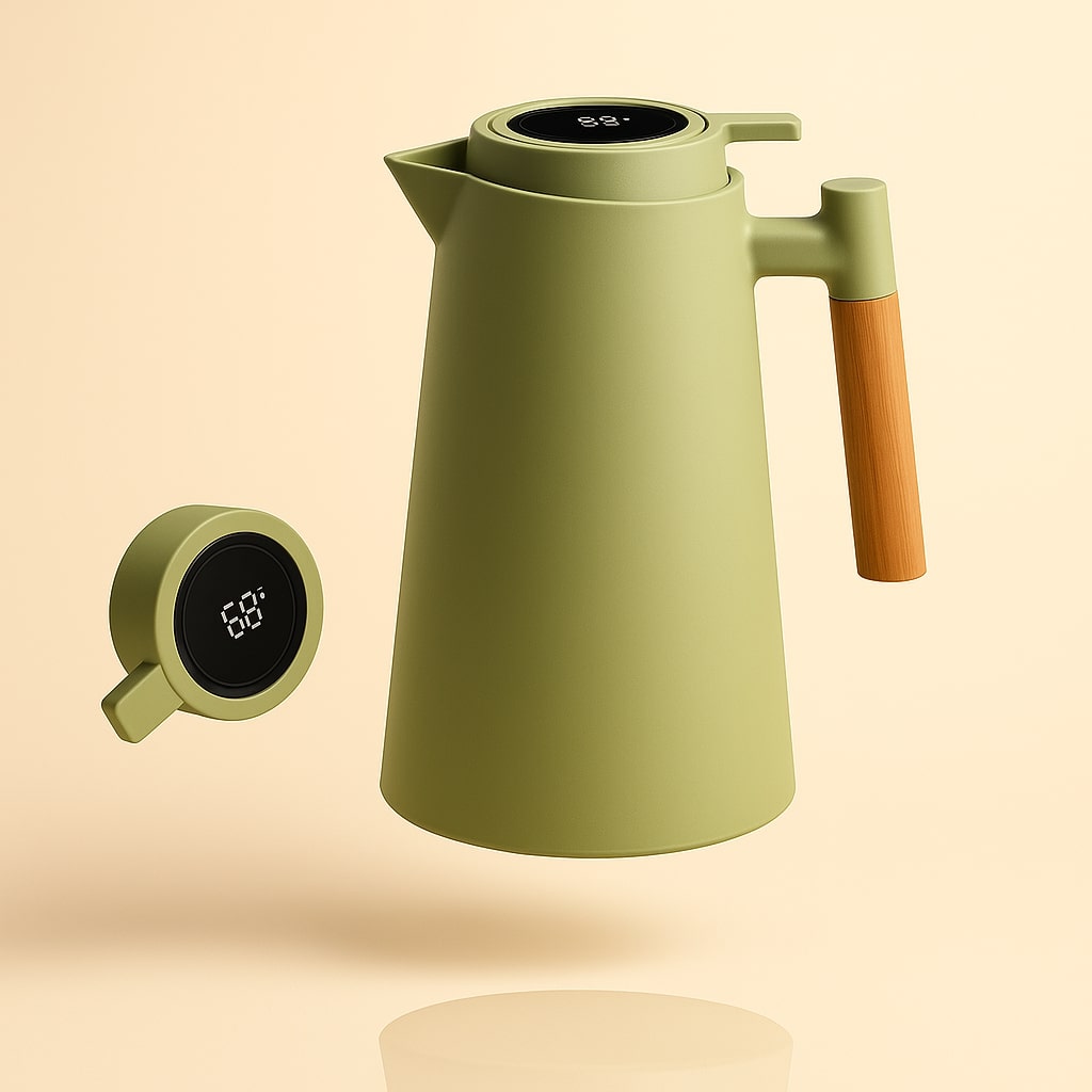 Insulated Carafe with Temperature Display
