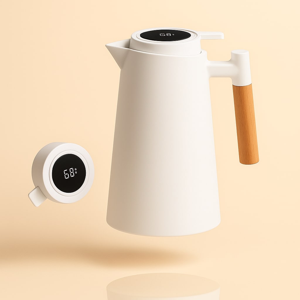 Insulated Carafe with Temperature Display