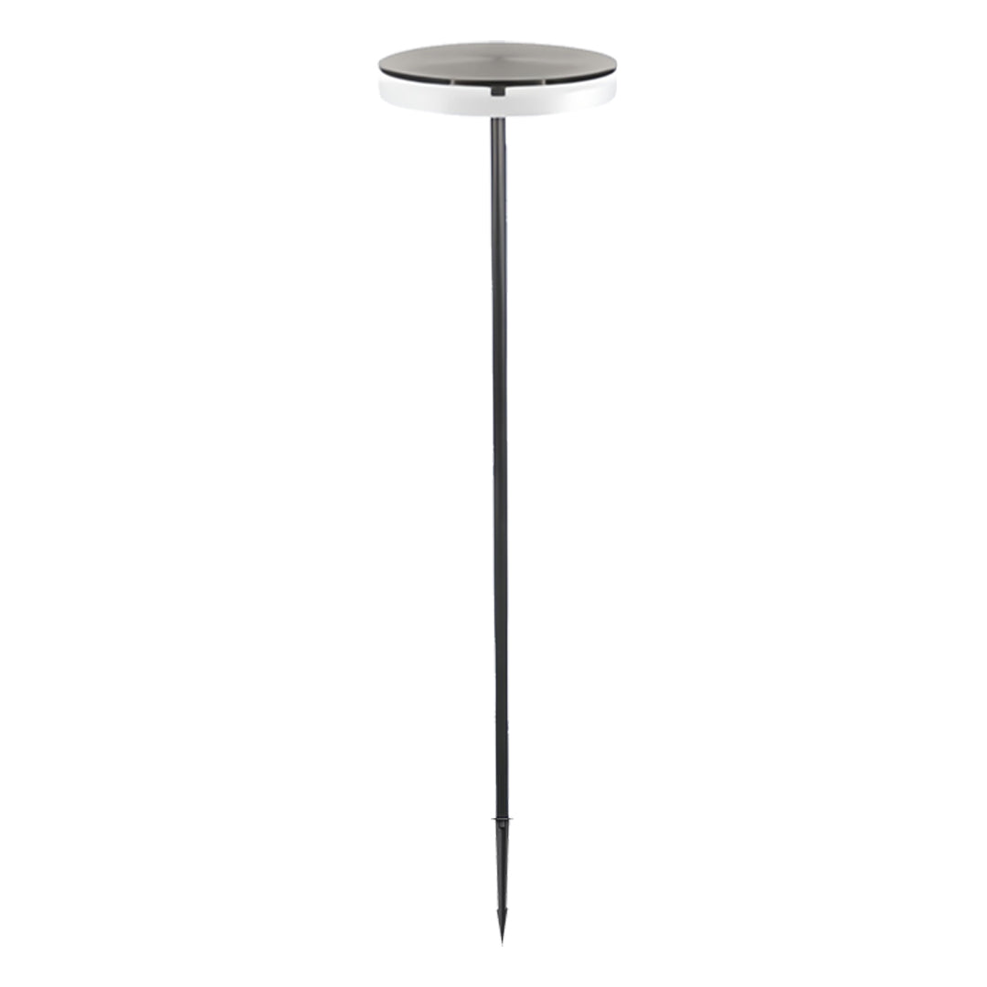 Tall Stainless Outdoor Landscape Post Light