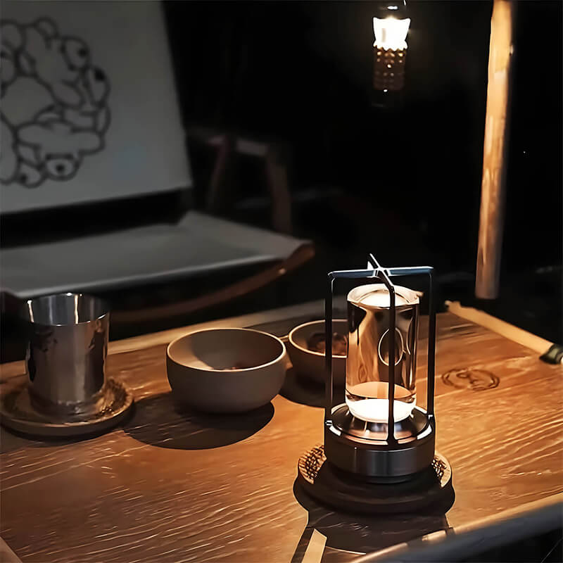 Portable Crystal Lantern Lamp