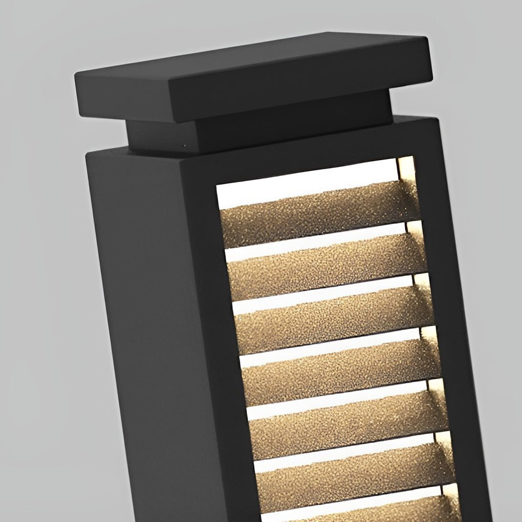 Louver Path Bollard Light