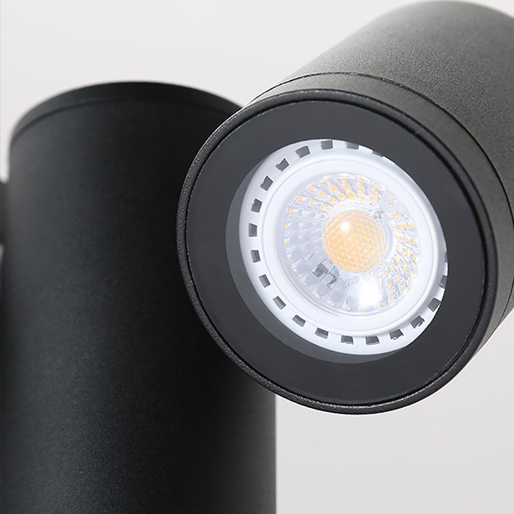 Dual Head Adjustable Bollard Light