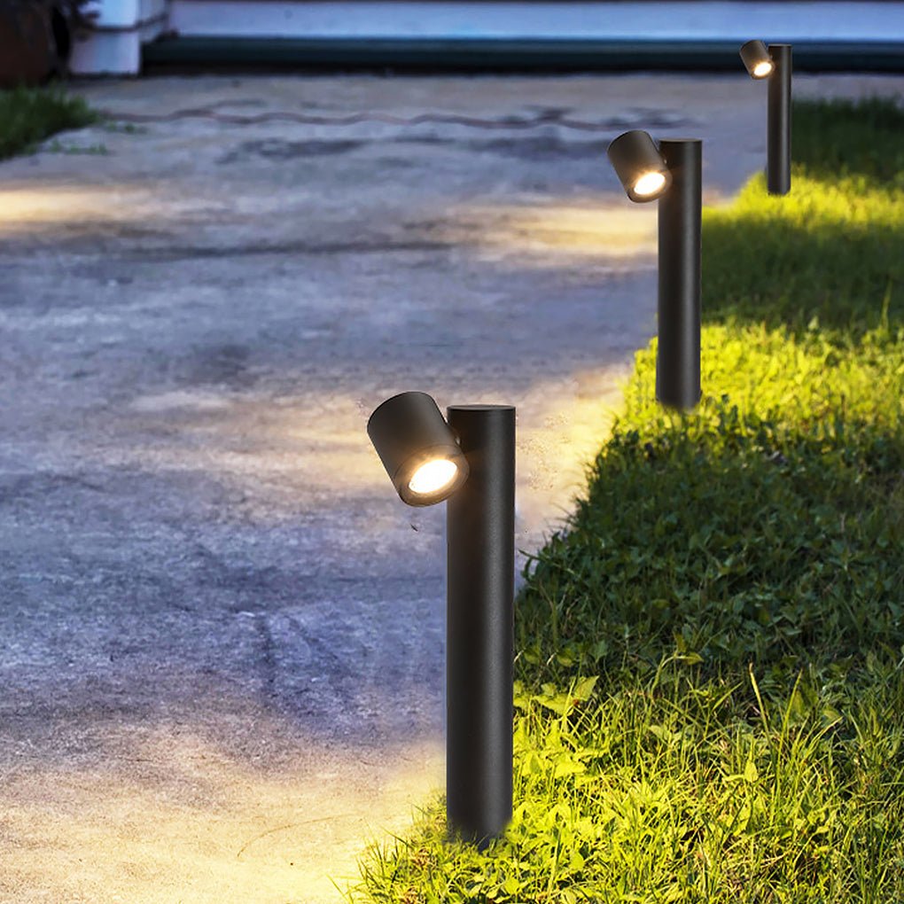 Dual Head Adjustable Bollard Light